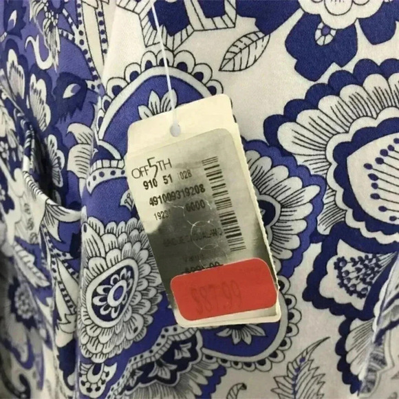 Pink Tartan Blue Paisley Skirt sz  8 - Picture 9 of 10